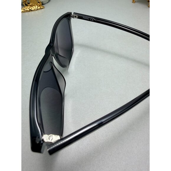 Fossil Black Square Sunglasses New With Case 3135 Unisex main image 7